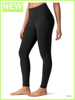 High Rise Seamless Workout Leggings Yoga Pants for Women 25" Inseam